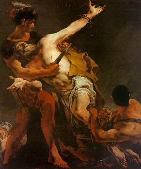 Giovanni Battista Tiepolo : The Martyrdom of St